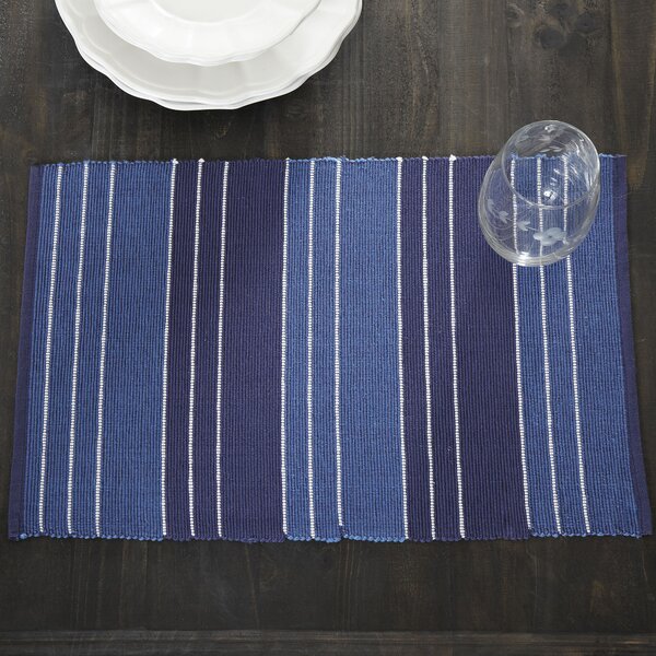 Kylie Striped Placemats (Set of 6) by Birch Lane™