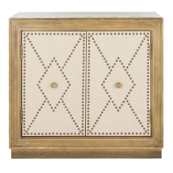 Studded 2 Door Accent Cabinet By Everly Quinn