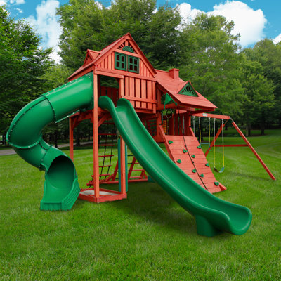 Sun Palace Deluxe Swing Set Gorilla Playsets