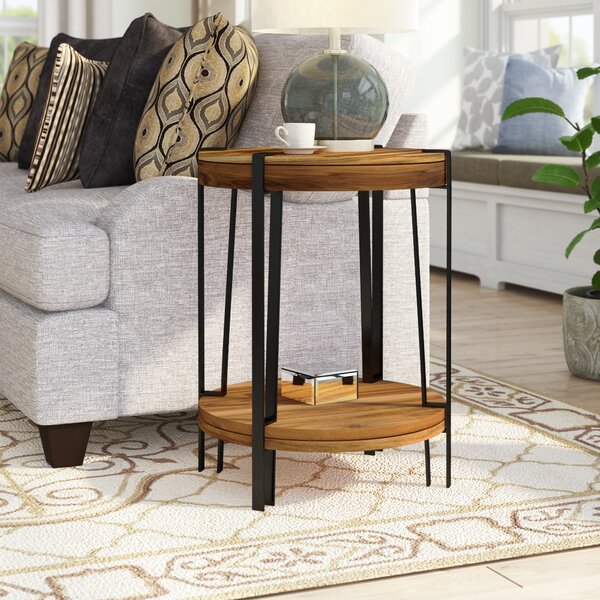 Tindal Live Edge End Table By Union Rustic