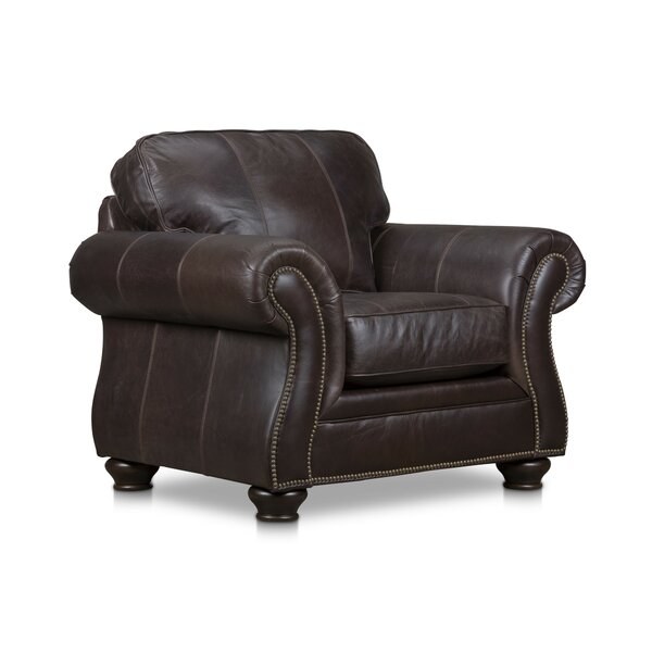 Laramie Genuine Leather Club Chair By Stone & Leigh™ Furniture