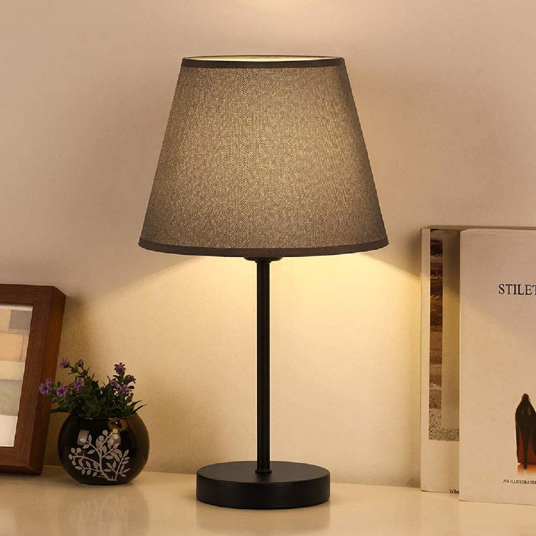 night stand with lamps