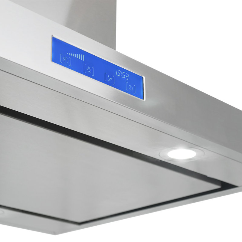 AKDY 36" 400 CFM Convertible Island Range Hood & Reviews Wayfair