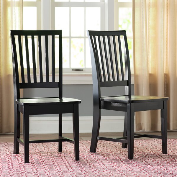 Gamez Solid Wood Dining Chair (Set Of 2) By Laurel Foundry Modern Farmhouse