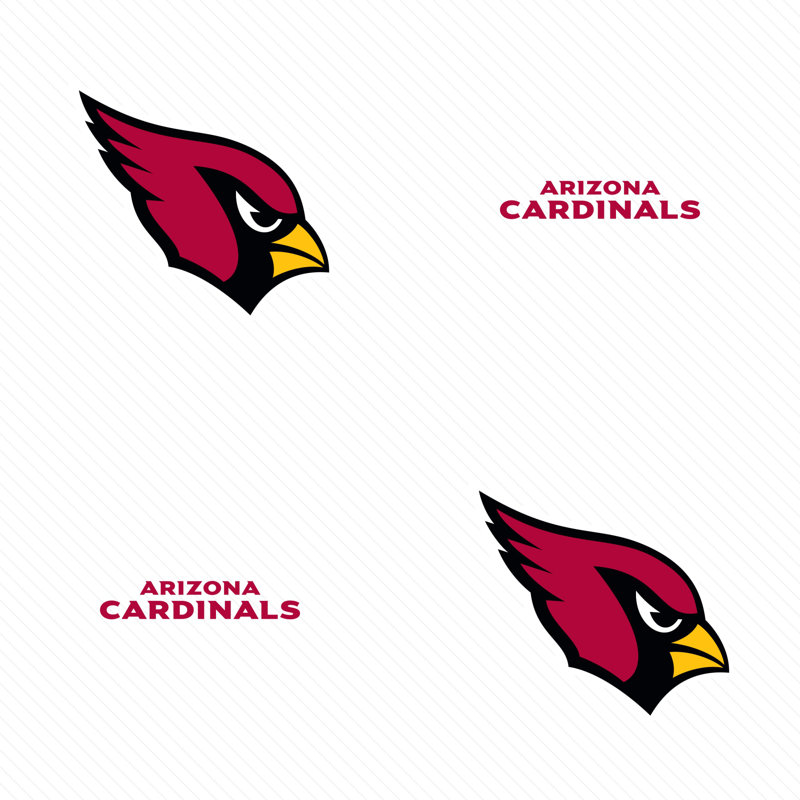 Fathead Arizona Cardinals Line 12 5 L X 24 W Peel And Stick Wallpaper Roll Wayfair