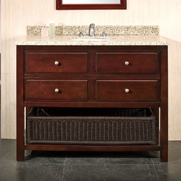 Berlin 42 Single Bathroom Vanity Set by Ove Decors