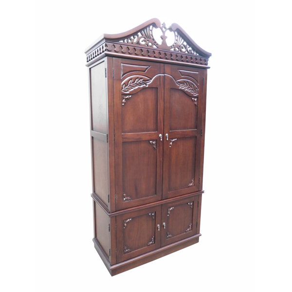 Brianna Carved Top Armoire