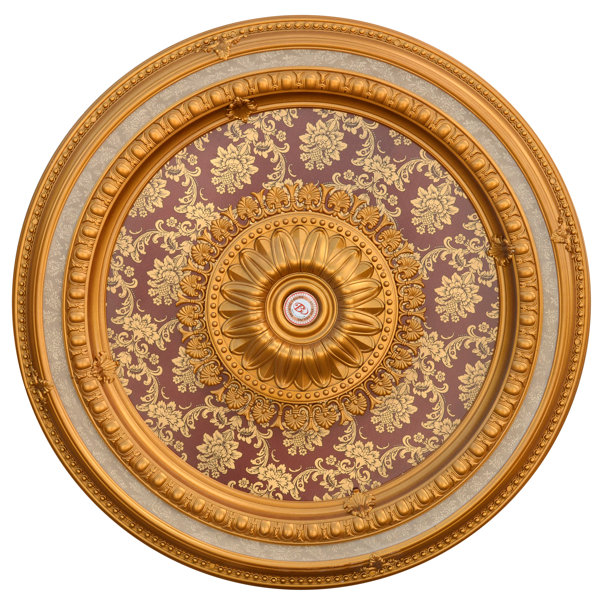 Art Frame Direct Brocade Round Chandelier Ceiling