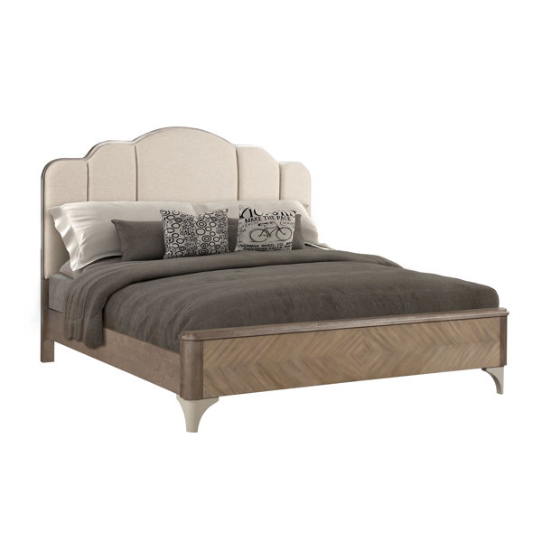 Bargain Waterfall Upholstered Standard Bed By Fairfax Home Collections Sale