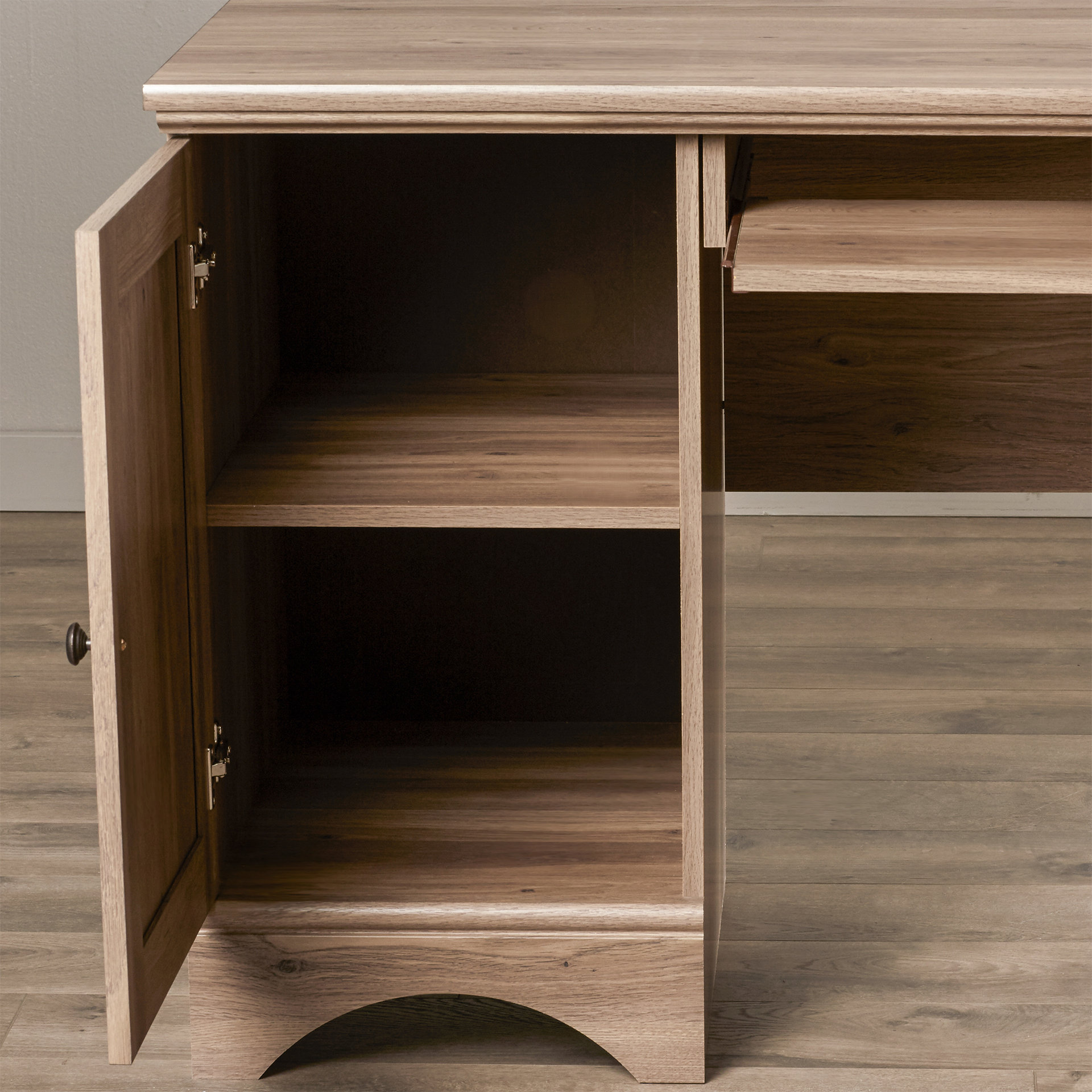 Beachcrest Home Pinellas Executive Desk & Reviews Wayfair