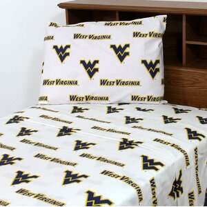 NCAA West Virginia Printed Sheet Set