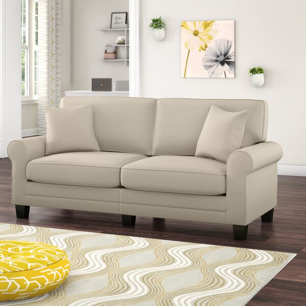 Beachcrest Home Buxton Rolled Arm Sofa & Reviews | Wayfair.ca