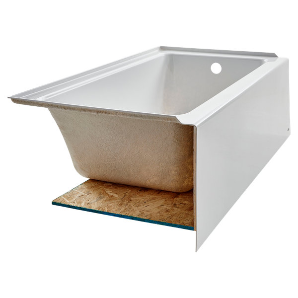 Studio Acrylic 60 x 30 Alcove Soaking Bathtub by American Standard