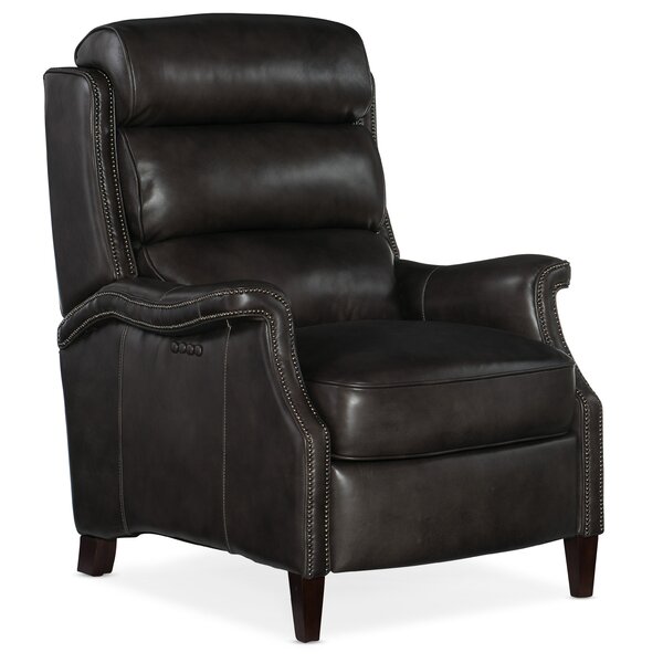 Carlin Leather Power Recliner By Hooker Furniture