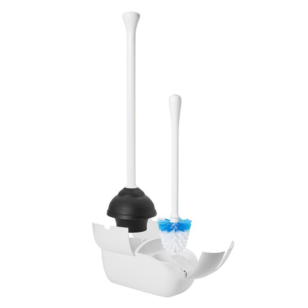 Good Grips Toilet Brush & Plunger Combo Set by OXO