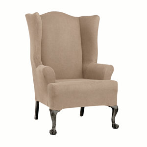 T-Cushion Wingback Slipcover