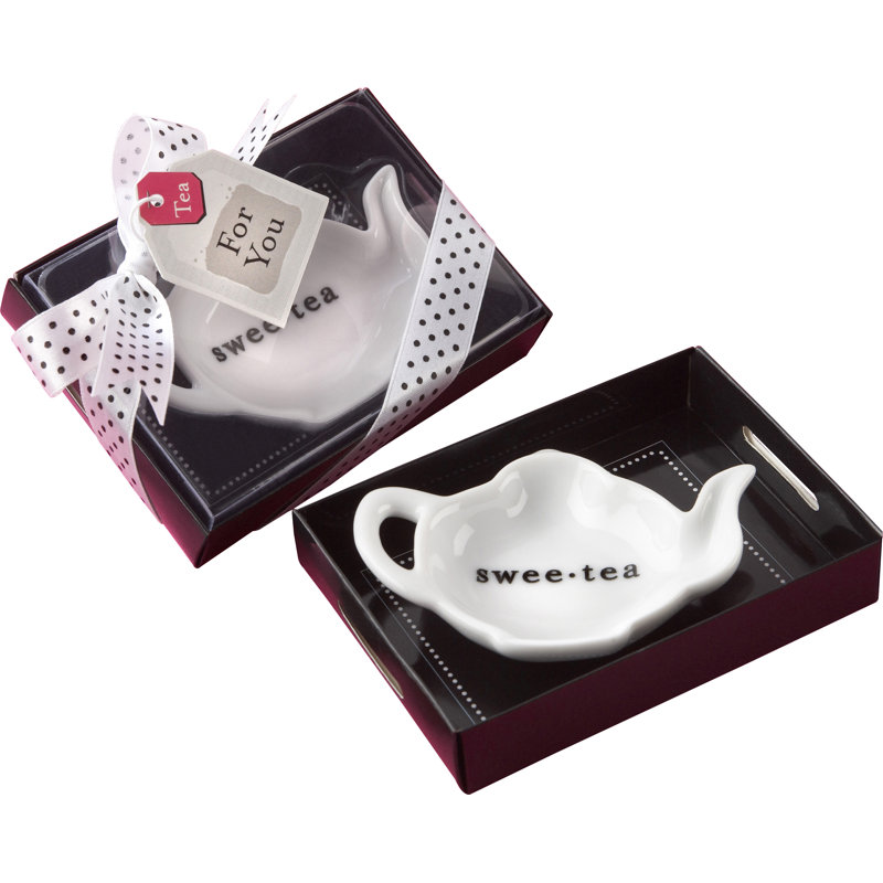 Le Prise Simcoke Swee Tea Tea Bag Caddy In Serving Tray Gift Box Reviews Wayfair