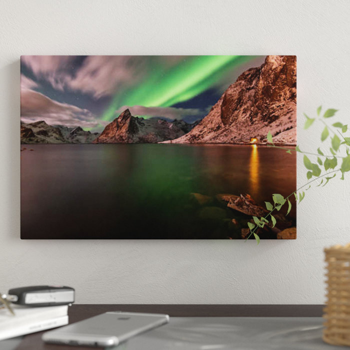 12/"x18/"Norway Nature Mountain Home Decor Room HD Canva Print Wall Art Painting