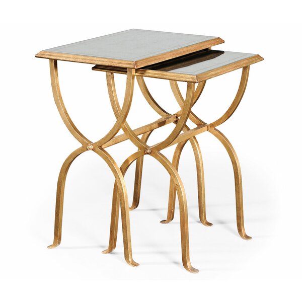 Review Luxe 2 Piece Nesting Tables