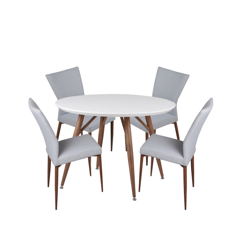Corrigan Studio Brandyn 5 Piece Breakfast Nook Dining Set Wayfair