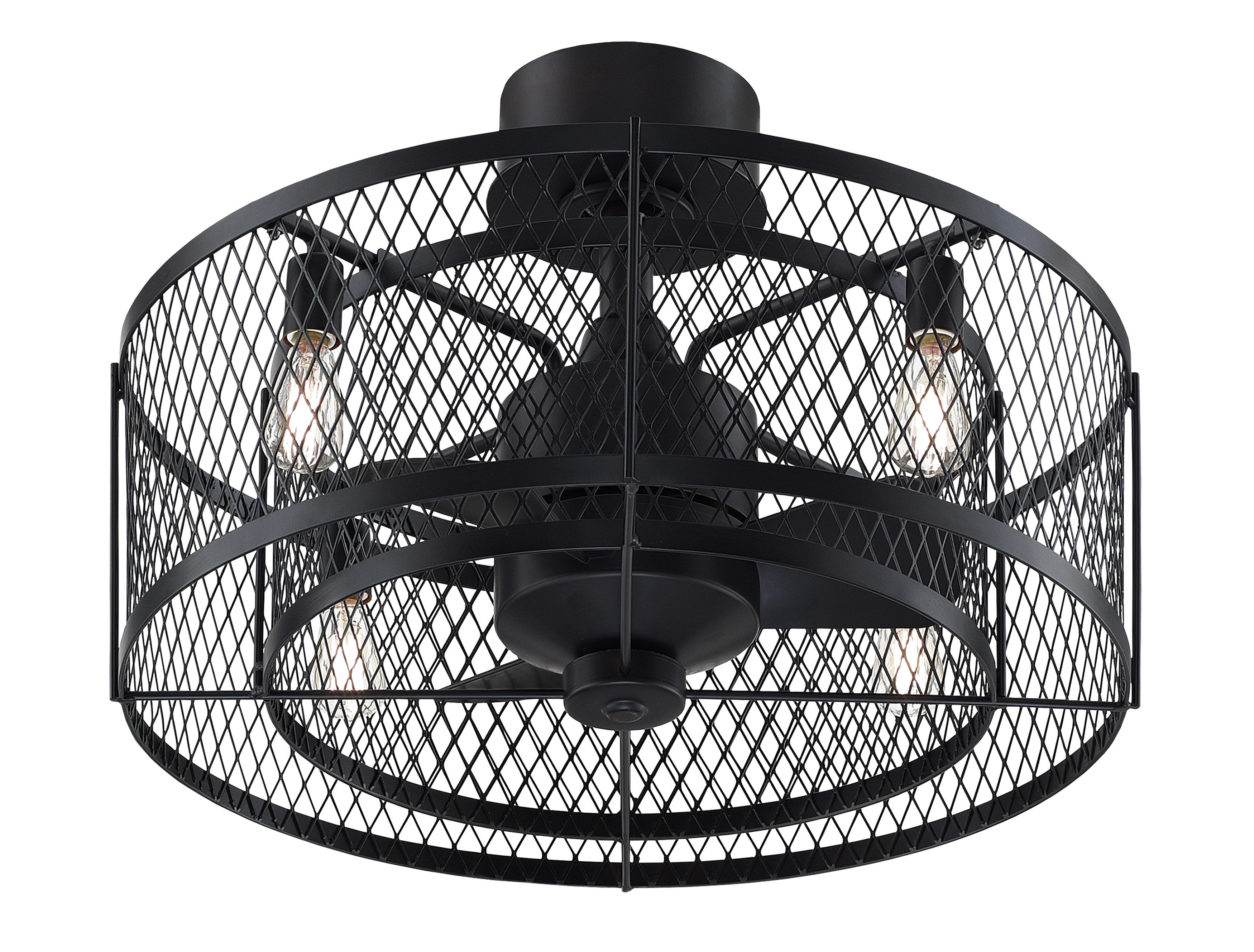 17 Stories 13 Wright 3 Blade Outdoor Ceiling Fan With Remote