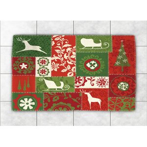 Holiday Patchwork Area Rug