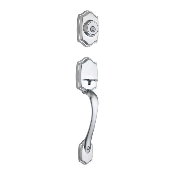 Belleview Single Cylinder Entrance Handleset, Exterior Handle Only by Kwikset