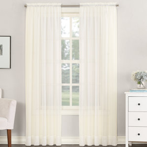 Ivory And Cream Curtains Amp Drapes You Ll Love Wayfair