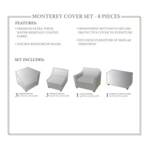 Monterey Winter 8 Piece Cover Set