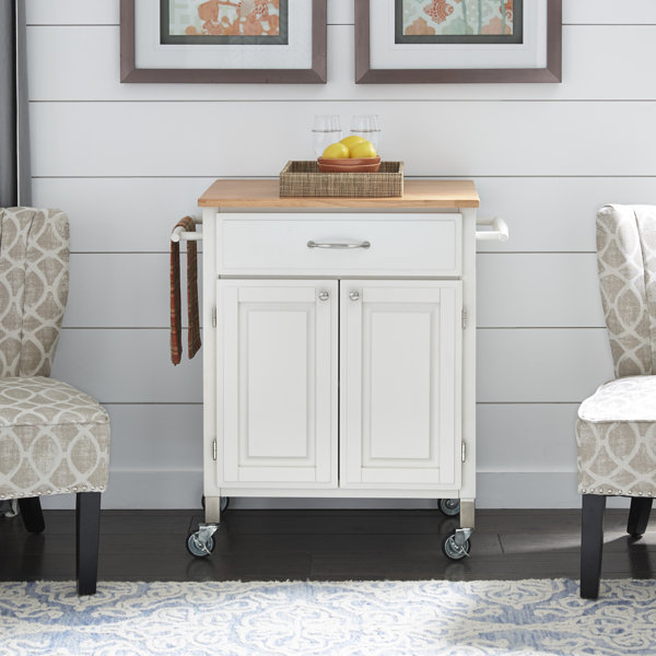Hamilton Kitchen Cart By Charlton Home Best Choices