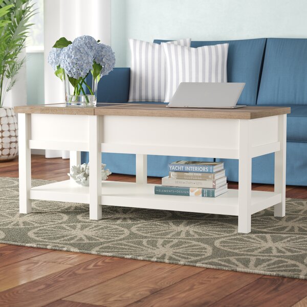 Myrasol Lift Top Coffee Table with Storage by Highland Dunes