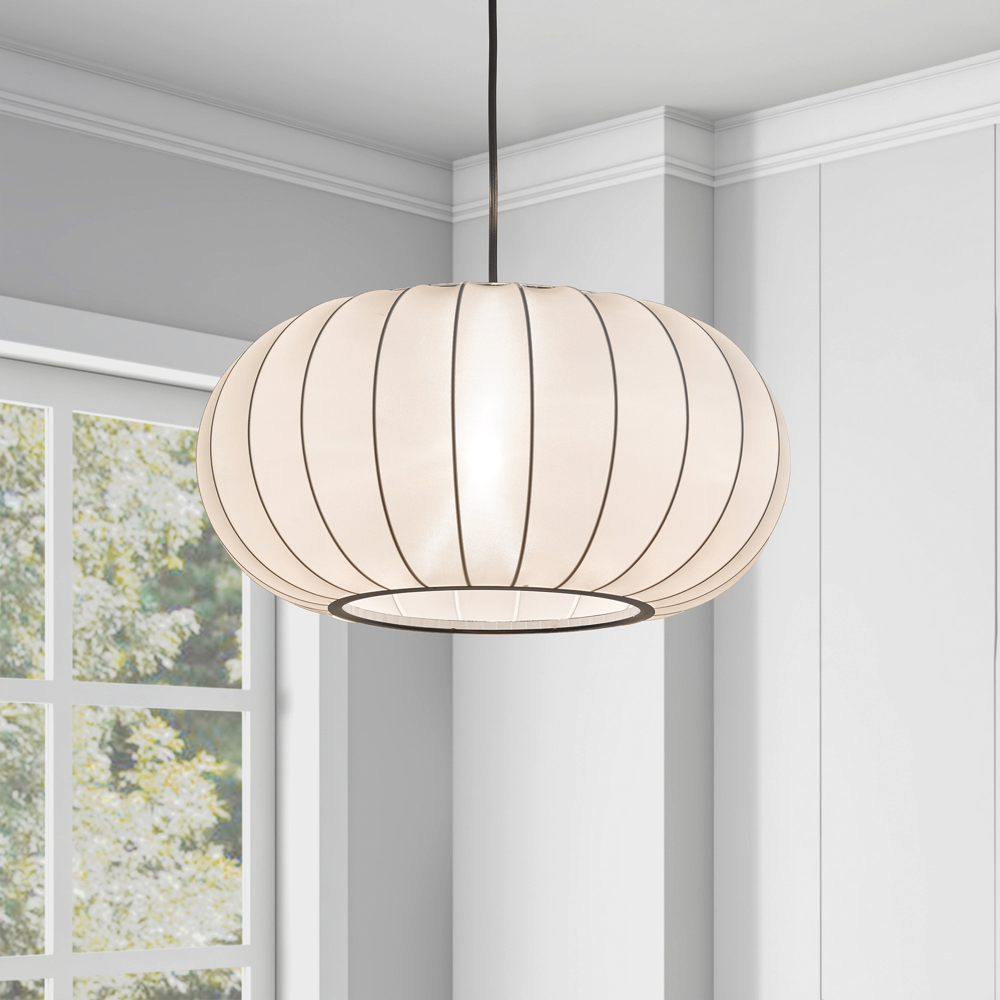 Wrought Studio Thuringowa 1 Light Single Geometric Pendant Reviews Wayfair