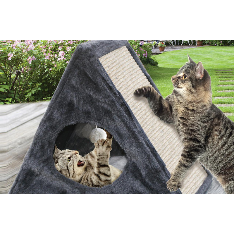 Tucker Murphy Pet 16 Annie Fold Away Cat Condo With Scratching