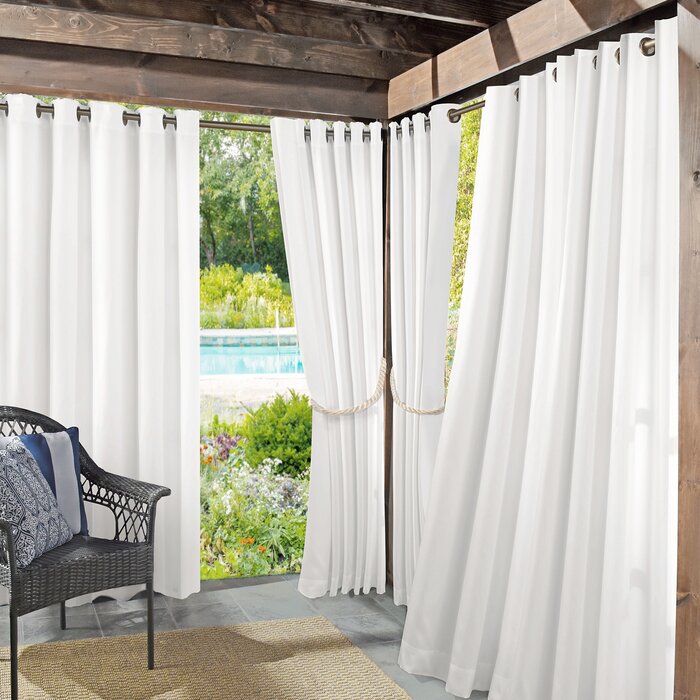 outdoor curtain panel