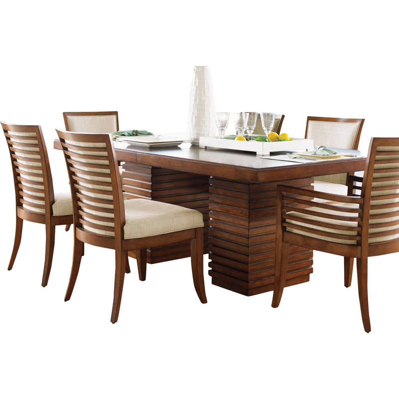 Tommy Bahama Home Ocean Club Peninsula Dining Table Wayfair