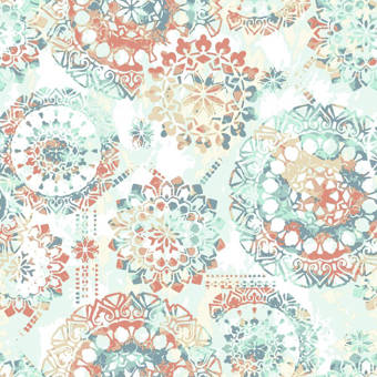 Destiney Bohemian 16 5 L X 20 5 W Floral And Botanical Peel And
