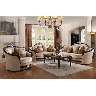 Moesha 3 Piece Living Room Set by House of Hampton®