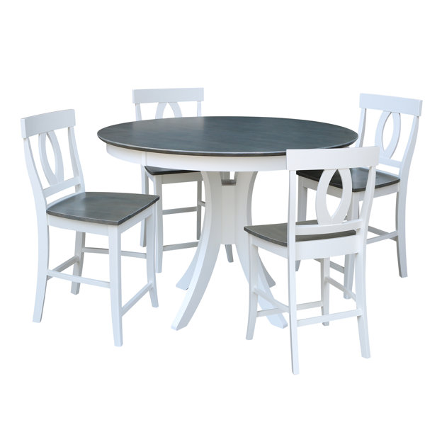 Mathew Counter Height 5 Piece Pub Table Set By Red Barrel Studio #2