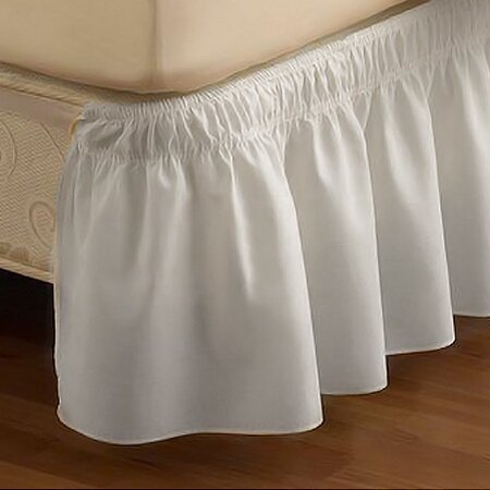Easy Fit™ EasyFit Wrap Around Solid Ruffled Bed Skirt & Reviews ...