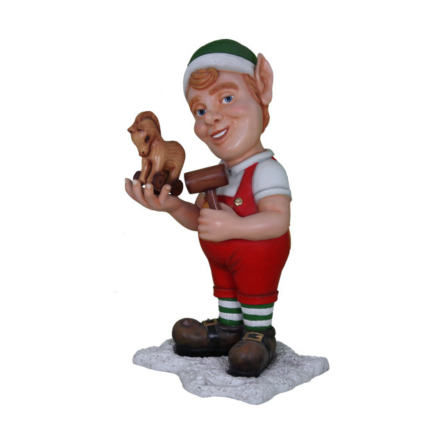 Queens of Christmas 4' Elf Statue Wayfair