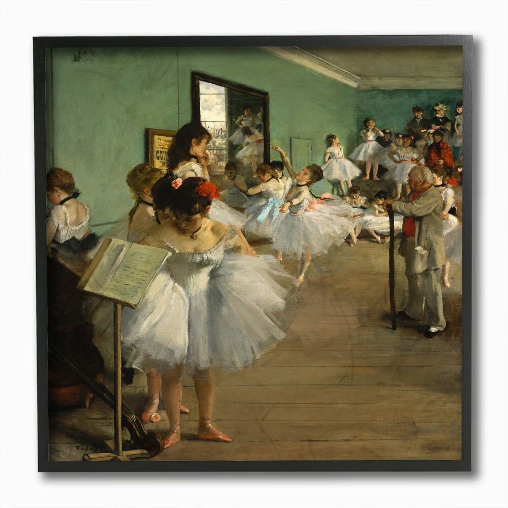 Edgar Degas Canvas Paintings Ballerina Ballet Canvas Print Canvas Art Wall Art Print Gift for Her Wall Decor The Dance Class