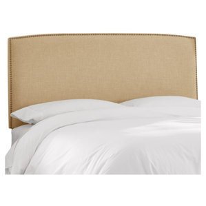 Mara Linen Upholstered Headboard by Skyline Furniture