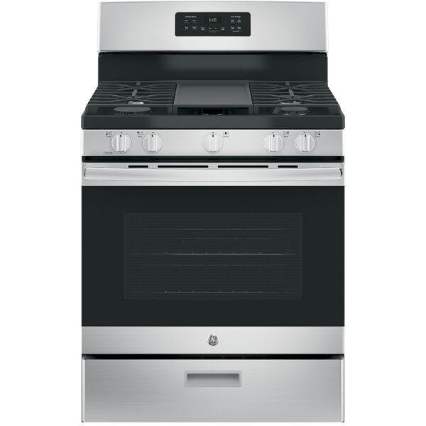30 Free-Standing Gas Range with Griddle by GE Appliances