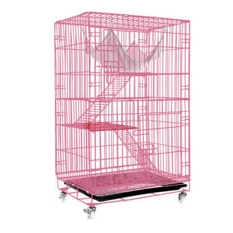 Tucker Murphy™ Pet Aveza Cat Cage with Portable  Wayfair