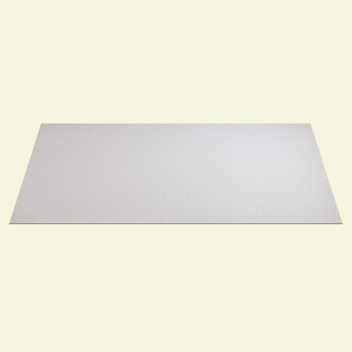 Genesis 2 Ft X 4 Ft Drop In Ceiling Tile In White Wayfair