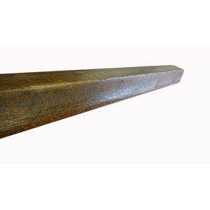 6' x 6' Reclaimed Barn Beam Fireplace Mantel Shelf