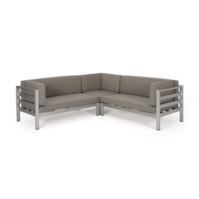 Latitude Run Patio Sectional With Cushions Latitude Run From Wayfair North America Daily Mail