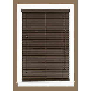 Faux Wood Blinds 2 1 Inches Wayfair Quickview
