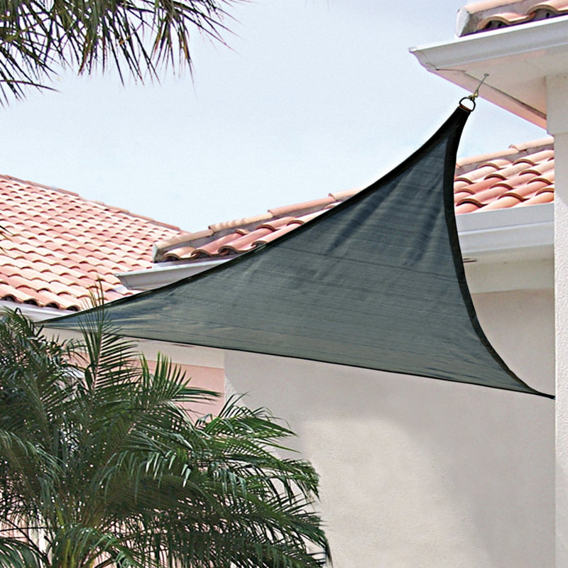 ShelterLogic 16' Triangle Shade Sail & Reviews Wayfair
