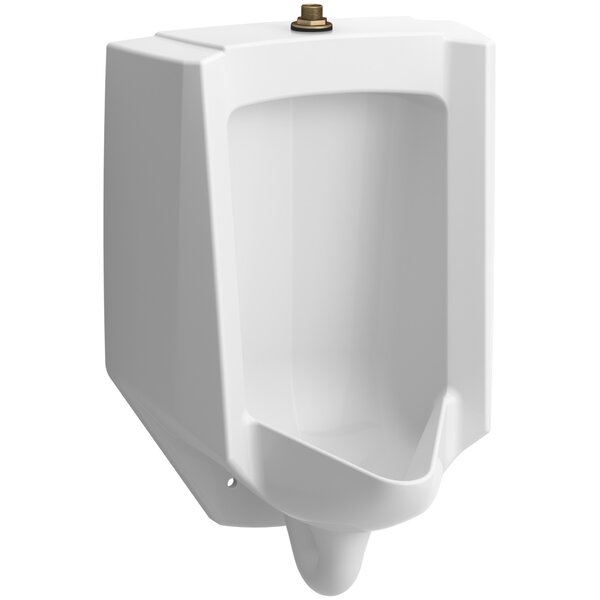 Bardon High-Efficiency Urinal (HEU), Washout, Wall-Hung, 0.13 gpf To 1 gpf Top Spud by Kohler